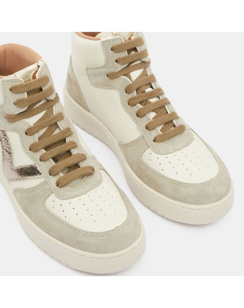 Baskets Perfhte V blanc/gris