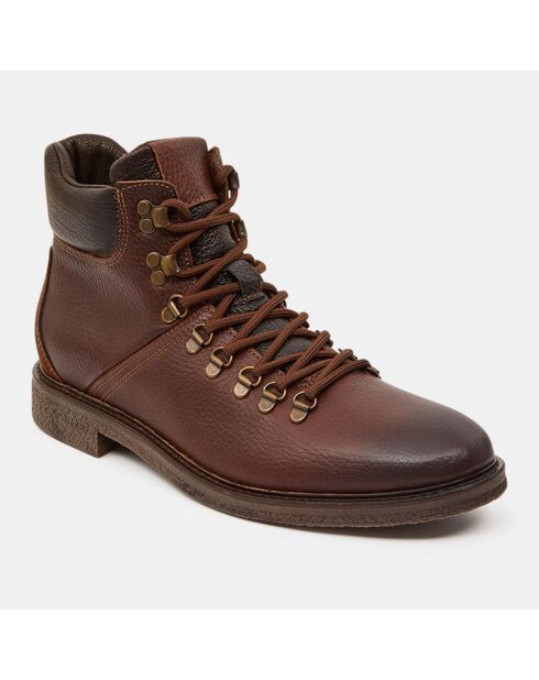 Boots de montagne marron