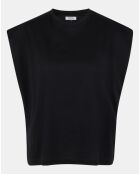 T-Shirt en Coton Oeko-Tex® Bettina noir