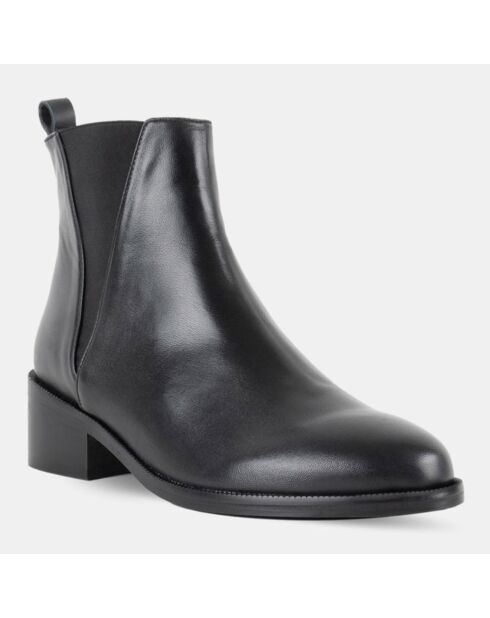 Chelsea Boots en Cuir noires