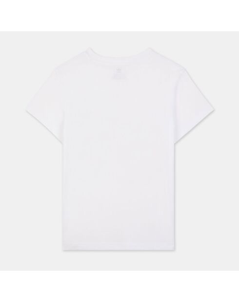 T-Shirt manches courtes blanc/noir