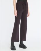 Pantalon  violet foncé