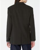 Veste blazer cintrée Paul noire