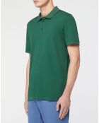 Polo droit en Coton bio Soloc vert émeraude