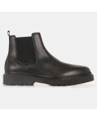 Chelsea boots semelle épaisse noires