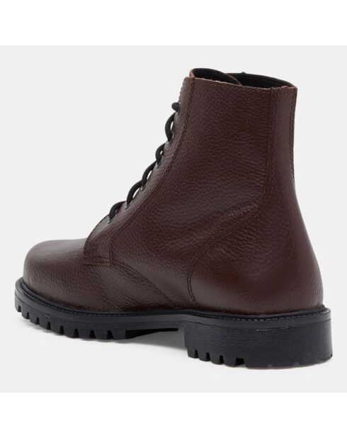 Boots en Cuir Keff marron