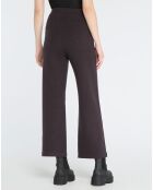 Pantalon  violet foncé