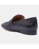 Mocassins en Cuir Souple Padded noirs