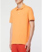 Polo droit en Coton bio Soloc orange