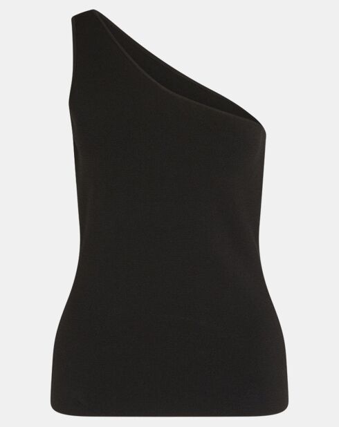 Top ajusté Cut Out découpe noir