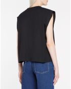 T-Shirt en Coton Oeko-Tex® Bettina noir