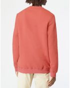 Sweat droit en Coton bio mélangé Deat rose foncé