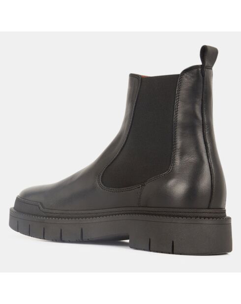 Chelsea boots semelle épaisse noires