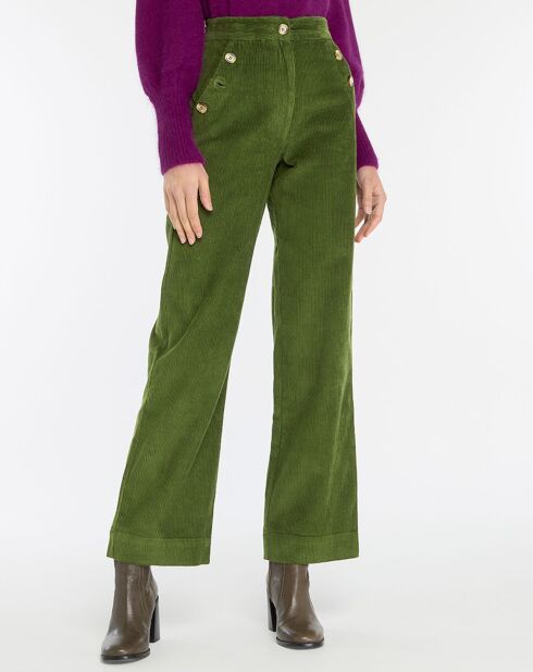 Richard grüne Cordhose