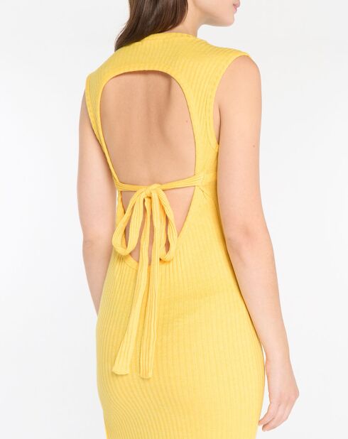 Gelbes Bachelor-Kleid