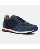 Running en Cuir Zsp6 bleu marine