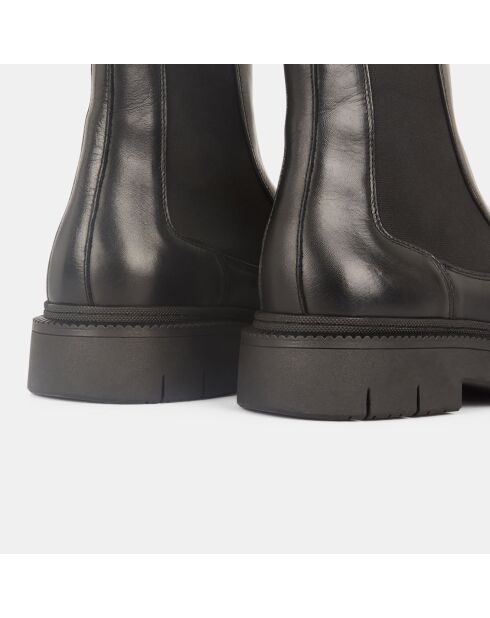 Chelsea boots semelle épaisse noires