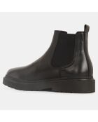 Chelsea boots semelle épaisse noires