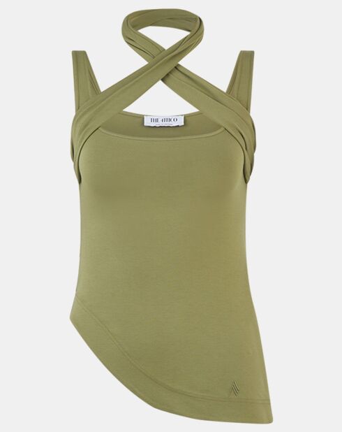 Khakifarbenes Yuri Canotta Top