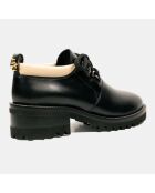 Derbies en Cuir Viki noires