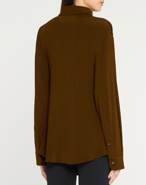 Chemise Infinity marron