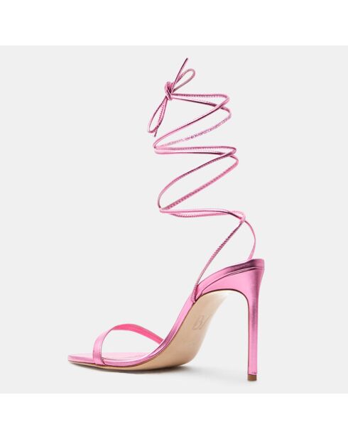 Sandales en Cuir Isabella roses - Talon 10.5 cm