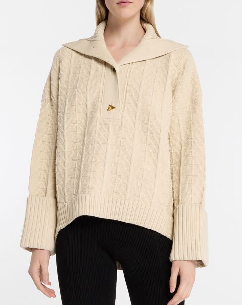 Pull ample Bay beige