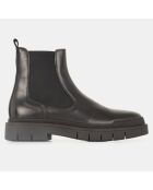 Chelsea boots semelle épaisse noires