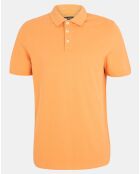 Polo droit en Coton bio Soloc orange