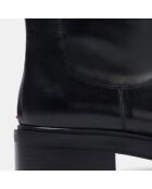 Bottes en Cuir Henry noires