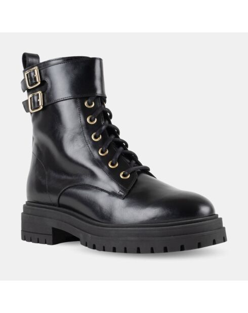 Boots en Cuir noires