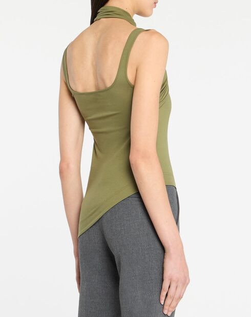 Khakifarbenes Yuri Canotta Top