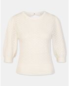 Jersey calado blanco Augusto