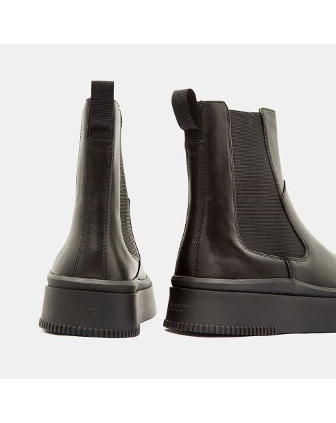 Chelsea Boots en Cuir noires