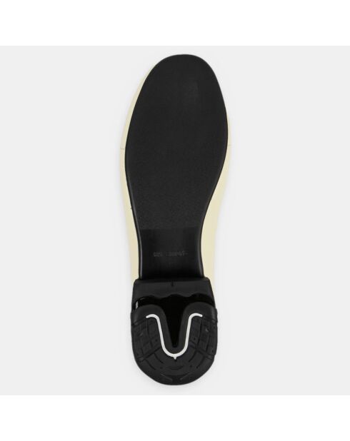 Bottines en Cuir Solaris High beiges