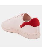 Sneakers en Cuir Orion rose/rouge