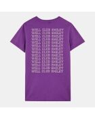 T-Shirt en Coton bio Smiley® violet