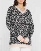 Pull en Mohair mélangé Fiumana écru
