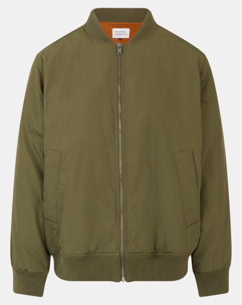 Blouson bombers Ridley vert kaki