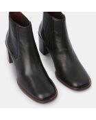 Chelsea Boots en Cuir noires - Talon 7 cm