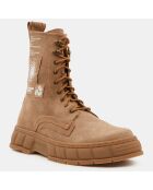 Boots montantes 1992 camel