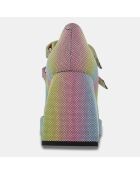 Sandales Julie multicolores - Talon 10 cm
