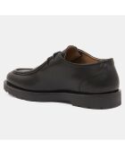 Derbies chasseur semelle gomme noires