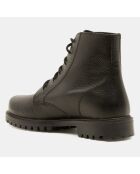 Boots en Cuir Keff noires