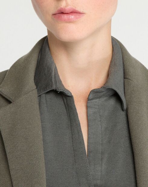 Veste blazer gris foncé