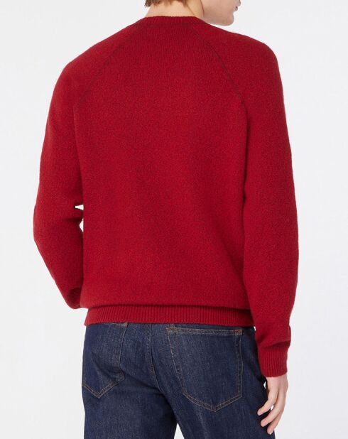 Pull droit en Laine mélangée Duleat rouge moyen