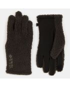 Gants bouclette Nadia Goretex gris