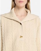 Jersey holgado beige Bay