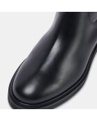 Bottes en Cuir Henry noires