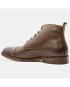 Derbies mid bout droit marron